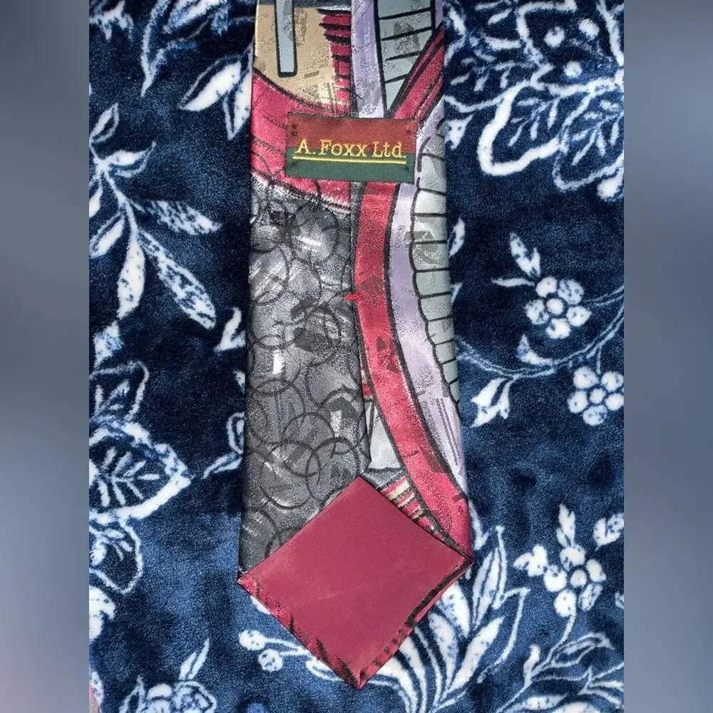 A Foxx Ltd Made in USA Mens Neck Tie